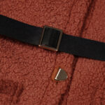 Veste Sans Manches Marron Teddy Femme – Tunisie – Image 3