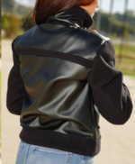 Veste en simili cuir doublée 3aloucha – Image 2